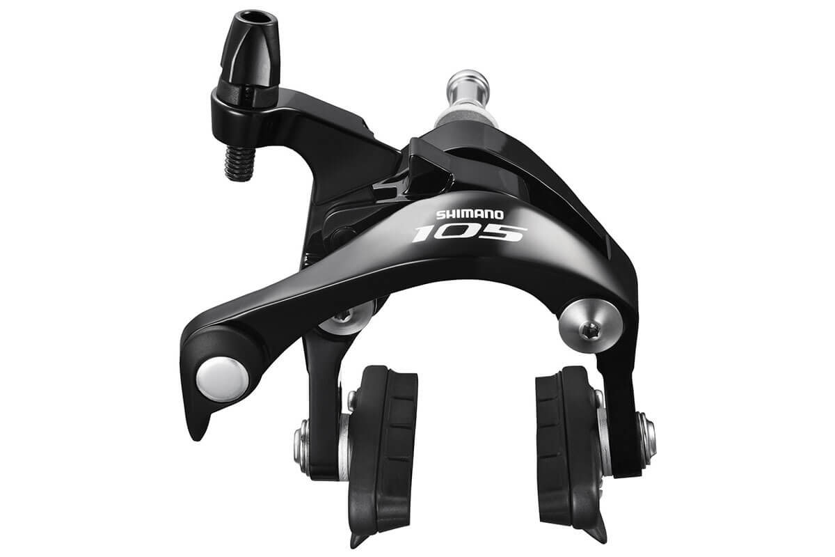 Shimano 105 BR-5800 Road Bike Brake Calipers - Black / Pair