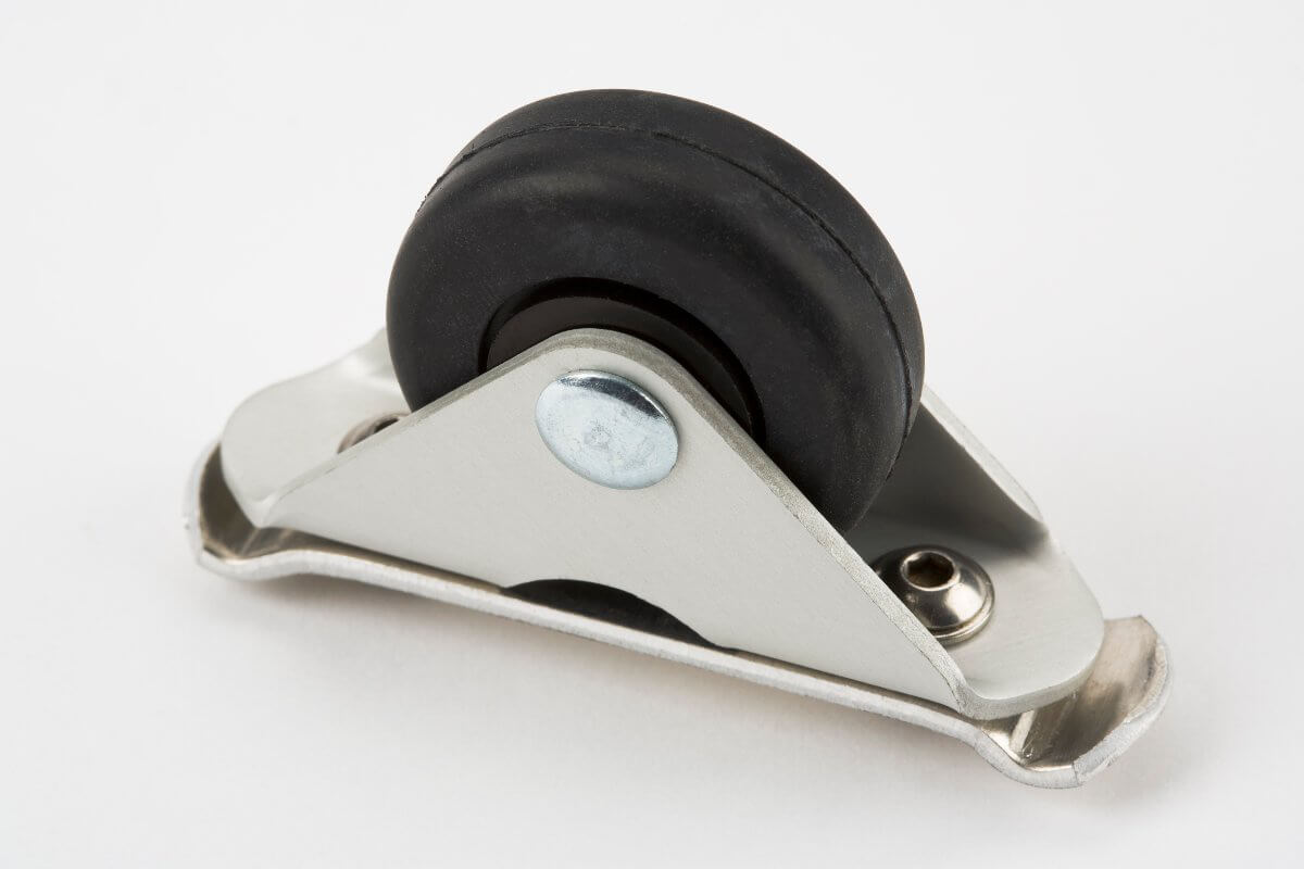 Brompton Mudguard Roller and Fittings - Version L SILVER  