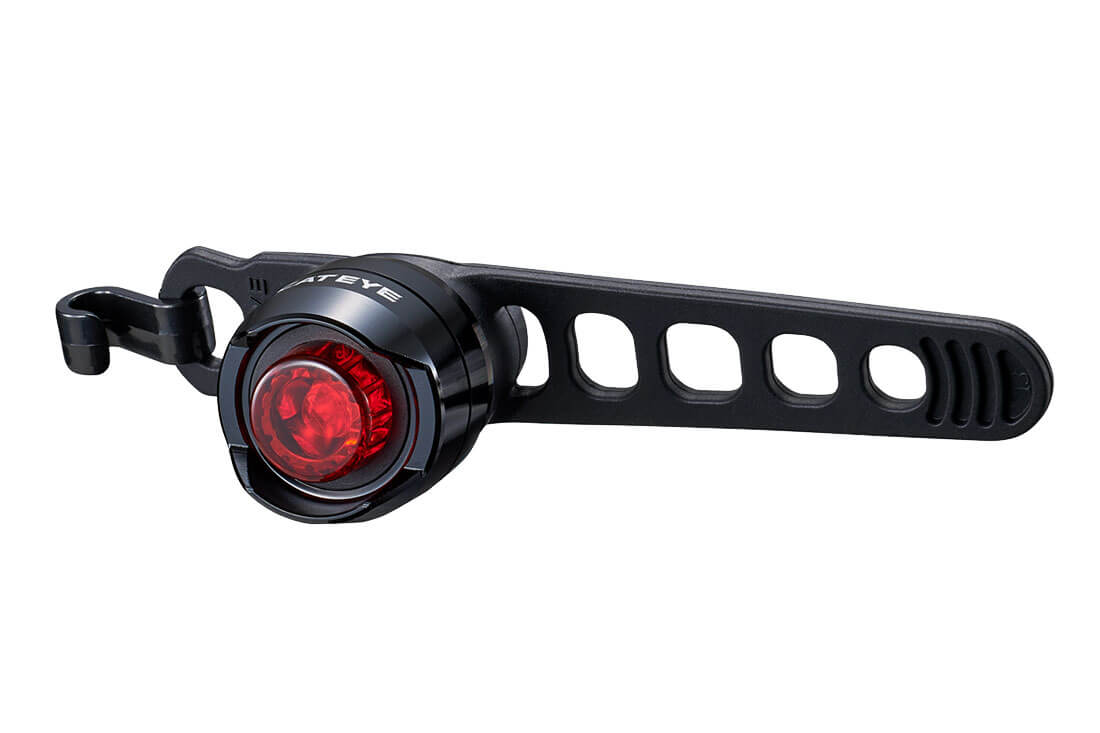 CATEYE Orb Rechargeable Cycling Light POLISHED BLACK REAR 