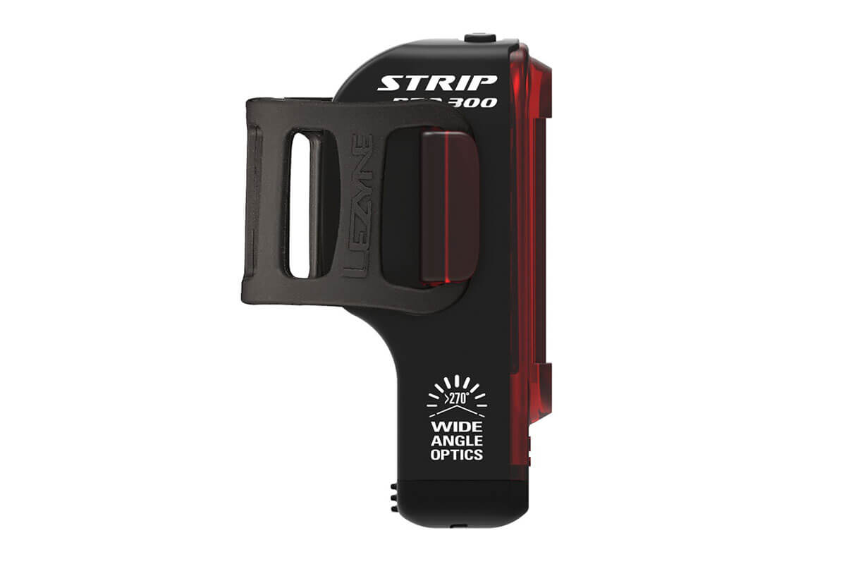 Lezyne Strip Drive Pro 300 Rear Light - Schwarz