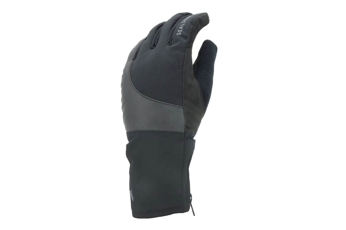Sealskinz Waterproof Cold Weather Reflective Cycle Glove BLACK SMALL unisex