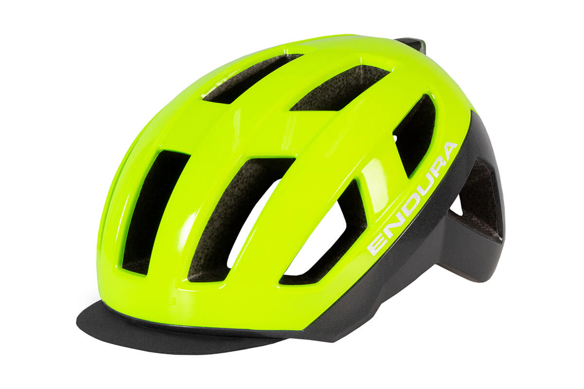 Endura Urban Luminite Helmet with integrated Light HI-VIZ YELLOW S/M (51CM-56CM) unisex