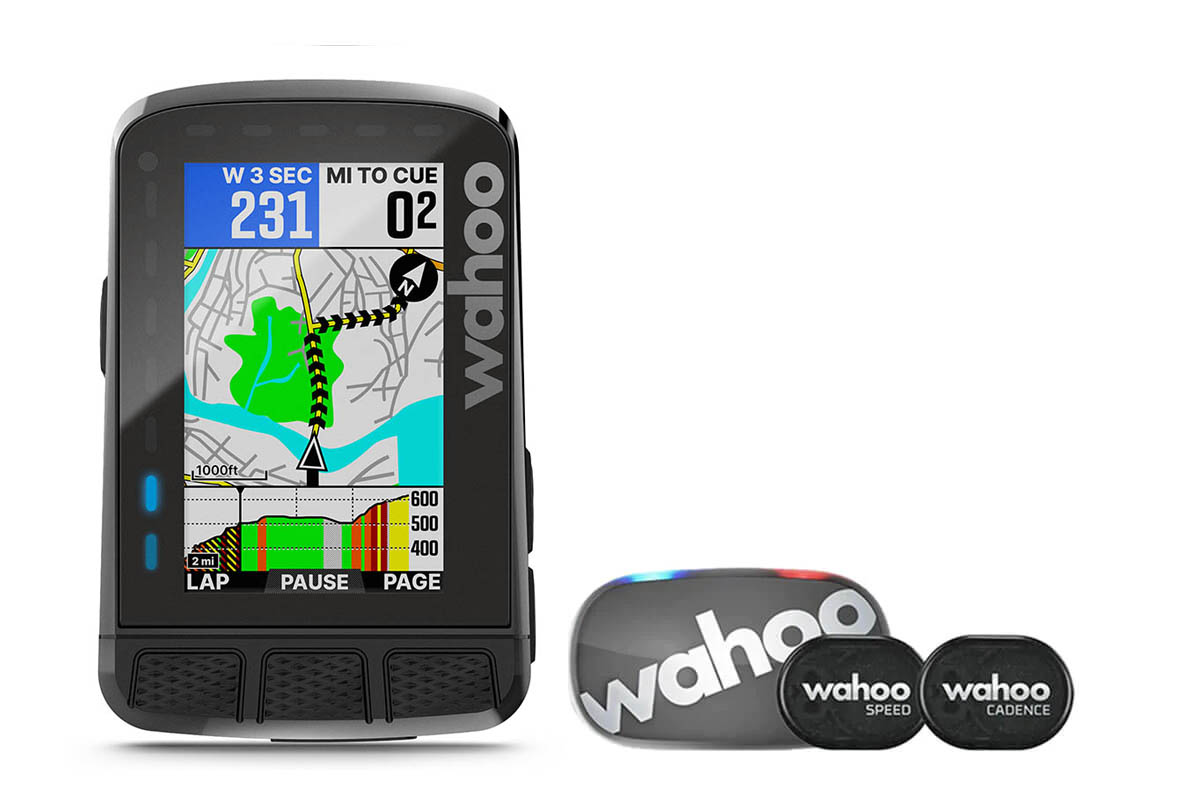 Wahoo Elemnt Roam V2 GPS Computer Bundle   